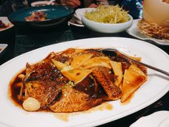 温式黄鱼烧年糕-柒园·三十年创意杭帮菜(龙湖滨江天街店)
