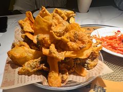 咸蛋黄鱼皮土豆片-七八冷面·朝鲜米酒屋(南京东路悦荟店)