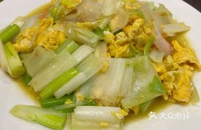 Scrambled Eggs with Green Onion