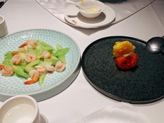 芥兰百合凤尾虾-二十四单 淮扬新味