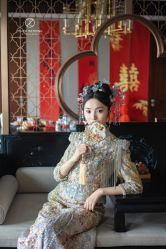 -桃子造型婚纱礼服(凤起广场店)