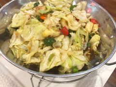 干锅包心菜-老韩家清真食府