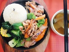 铁板鱿鱼饭-华南理工大学-学2食堂