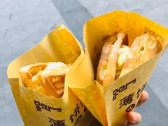 班戟薄饼夹雪糕单球-成裕雪糕店(士多店)