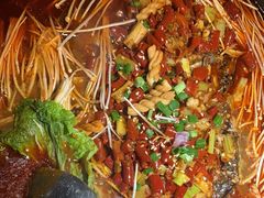 -探鱼·鲜青椒爽麻烤鱼(广州欣荣广场店)