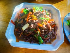 爆炒牛肉-五彩雪域藏餐馆
