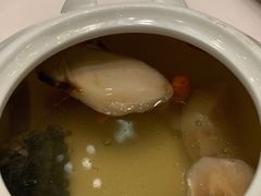 鲜鸡汤炖竹荪-明阁 Ming Court(广州朗豪酒店)