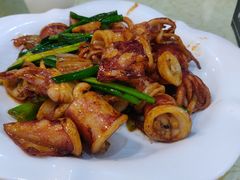 酱爆鱿鱼筒-皓景海鲜·地标美食(双月湾店)