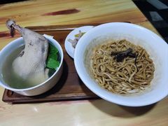鸡腿汤拌面-富源春面馆(四川北路店)