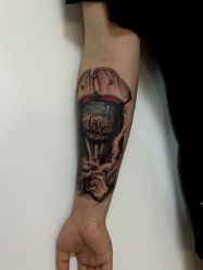 人物-蜉蝣刺青纹身定制