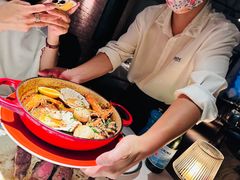 西班牙海鲜焗饭-弗兰克牛排西餐厅Ribone steak house(柠檬花园店)