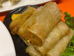 炸春卷-拉面莊夢語＆中华料理八椿