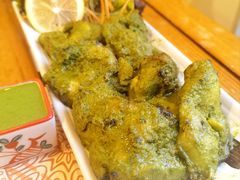 烤香菜薄荷腌制鸡HariyaliMurg-克比叔叔印度餐厅Kebabs on the Grille(永康路分店)