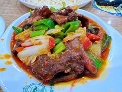 -歹歹的加个面过油肉拌面