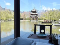 -丽江悦榕庄酒店-明月·雪山庭院餐厅