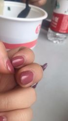 两周后-孔雀手美甲美睫护理