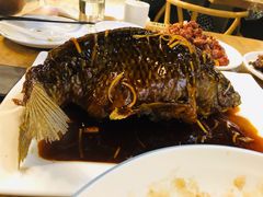 罾蹦鲤鱼-陈傻子餐厅(世纪都会店)