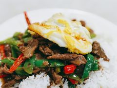 指天椒牛肉饭-好好滋味茶餐厅