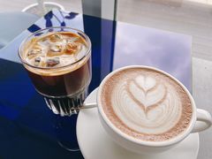 巧克力拿铁-Cetus coffee鲸鱼座咖啡·拼豆(二仙桥公园店)