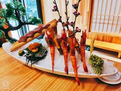 甜虾刺身-鲔屋寿喜烧