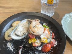 墨鱼海鲜意大利面-艾蜜西餐厅(梅园店)