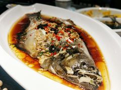 蒜蓉豉香格陵兰鲽鱼-童福兴·南京菜(老门东店)