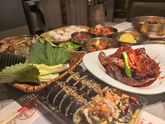 -草家酱蟹炭火烤肉店(珲春南路一店)