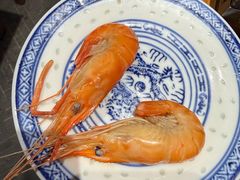 花雕熟醉虾-李百蟹·江南蟹黄面·河景餐厅(夫子庙总店)