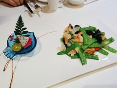 兰豆炒兰花蚌-广州塔晖粤轩中餐厅
