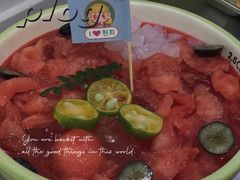 西瓜冰冰粉-玄希浪漫厨房·韩料烤肉(湖滨银泰in77店)