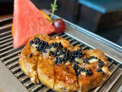 铁板鹅肝-花潮料理艺食馆(宝龙一城店)