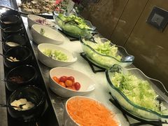 自助取餐区-美食汇·海鲜自助西餐厅·江门富力万达嘉华酒店