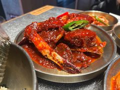 -草家酱蟹炭火烤肉店(珲春南路二店)