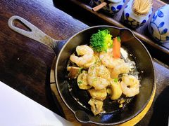 橄榄油蒜香虾仁-一升庵(仙霞路店)