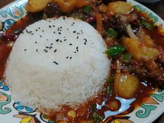 -歹歹的加个面过油肉拌面