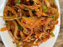 -歹歹的加个面过油肉拌面