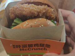 咔滋脆鸡腿堡大可乐两件套餐-麦当劳(杭州西湖银泰百货店)