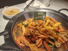 -0048鲜活大虾火锅(步行街店)