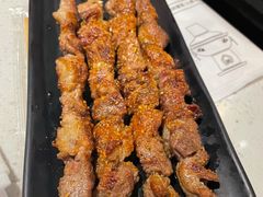 热气羊肉串-京韵胡同·酱香羊蝎子火锅涮肉(长寿路店)