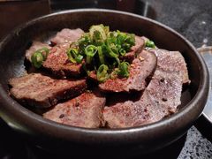 柚子醋牛舌-炉石六本目·冰鲜和牛炭火烤肉·寿喜烧店(梅江店)