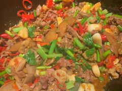 小炒黄牛肉-小隐人家(乐松店)
