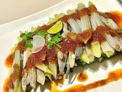 秋葵拌沙虫-黑明餐厅(白鹭洲店)