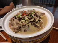 鹿茸菌烧肚条-泡桐树孙二娘私房菜