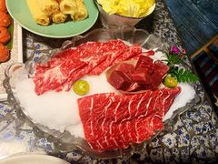 经典三色牛肉船-最品火锅
