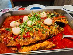 荔枝香辣烤鱼-鱼酷活鱼烤鱼(南京水游城店)