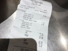 账单-熊猫快餐(威尼斯人酒店)