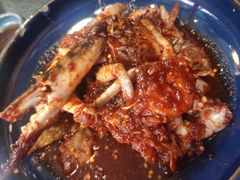 -草家酱蟹炭火烤肉店(珲春南路一店)