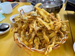 干炸鲜蘑-屋里家延边朝鲜族冷面(南园店)