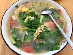 番茄煎蛋汤-黄豆花(文星店)