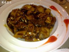 花菇烧鲜笋-宝轩渔府·老字号海鲜·正宗津菜(水上店)